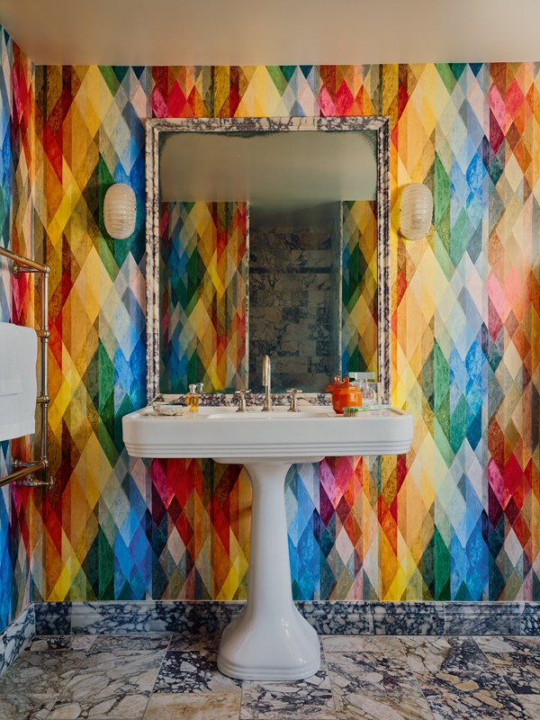 Wallpaper Painted Prism - Coles' Palette