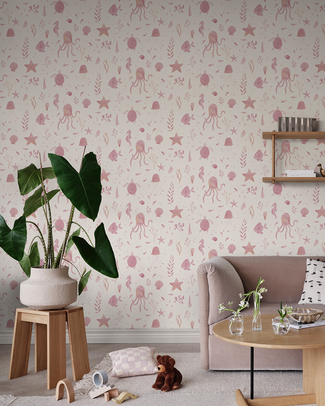 Tapete Della - Pink