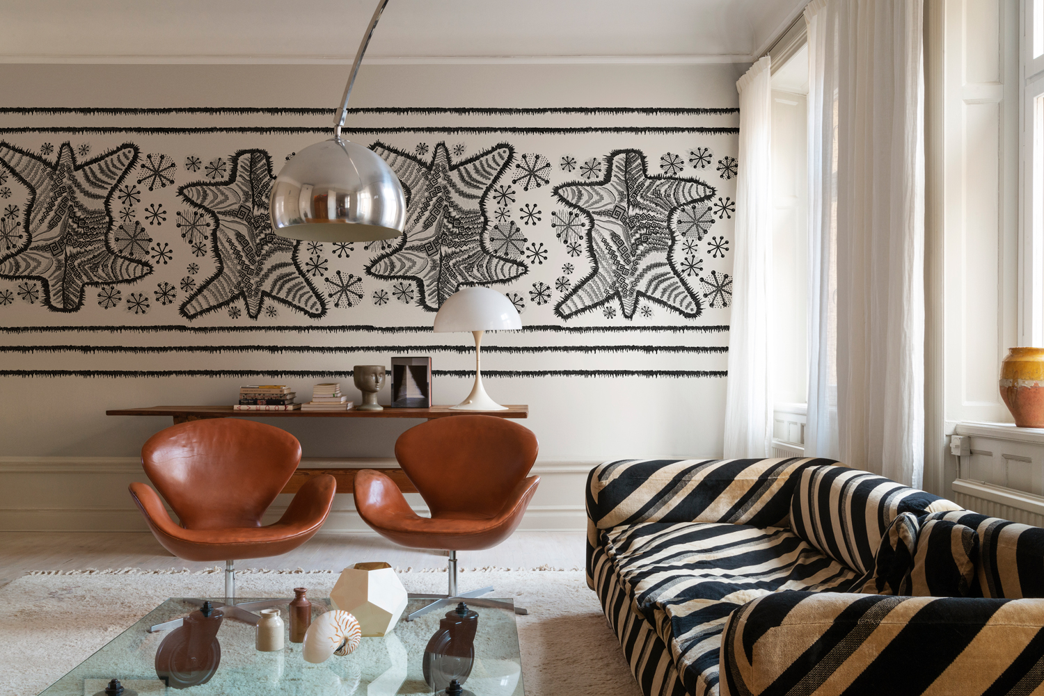 Wandbild Zebra Skin - Graphic