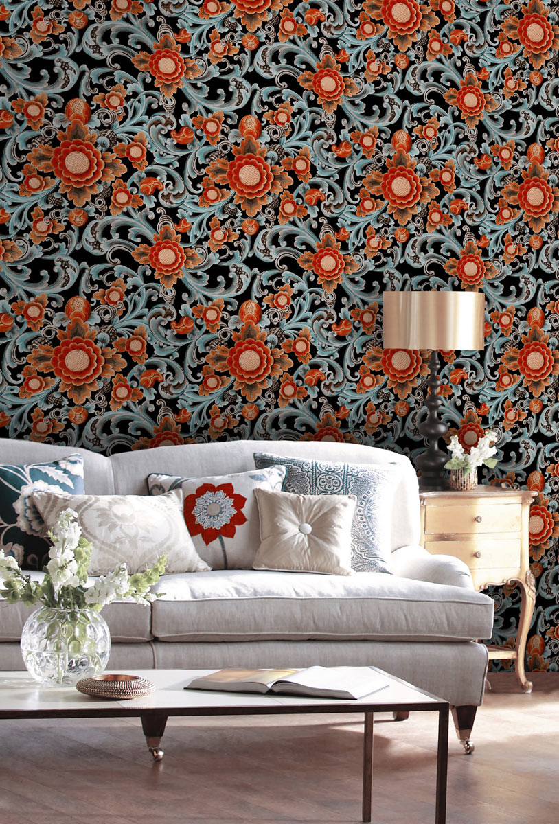 Tapete Floral Painting - WP20252