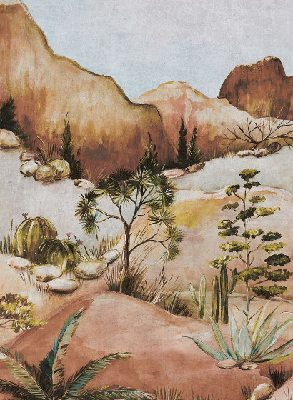 Wandbild Savanna - Earth Tones