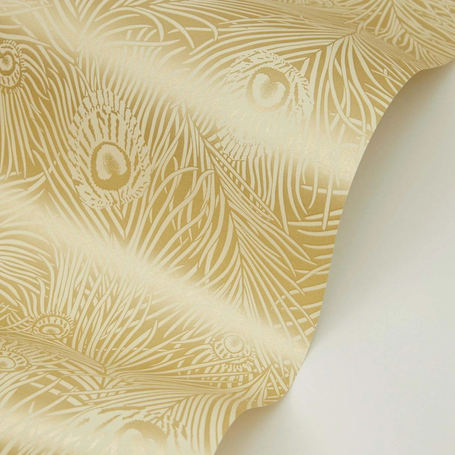 Tapete Hera Plume - Pewter Gold