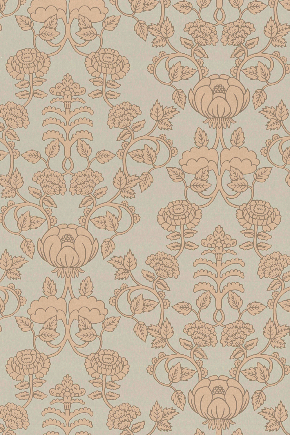 Tapete Cheri Spritz - Vintage Blue Green