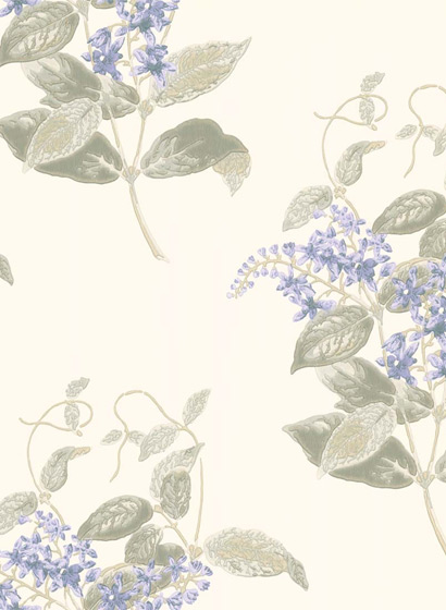 Tapete Madras Violet - Violet & Grey
