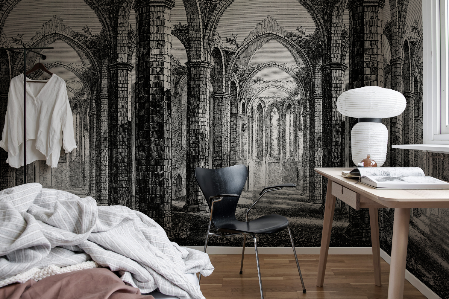Wandbild Gothic Arches - Vintage