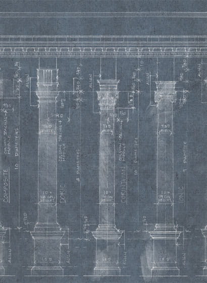 Tapete Colonnade - WP20023