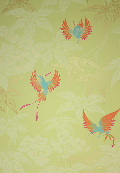 Tapete Grove Garden - lime