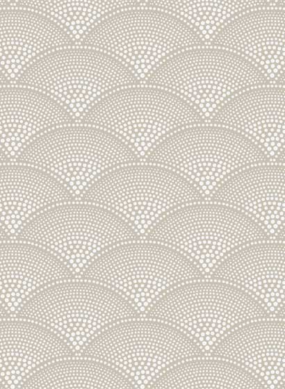 Tapete Feather Fan Icons - Taupe