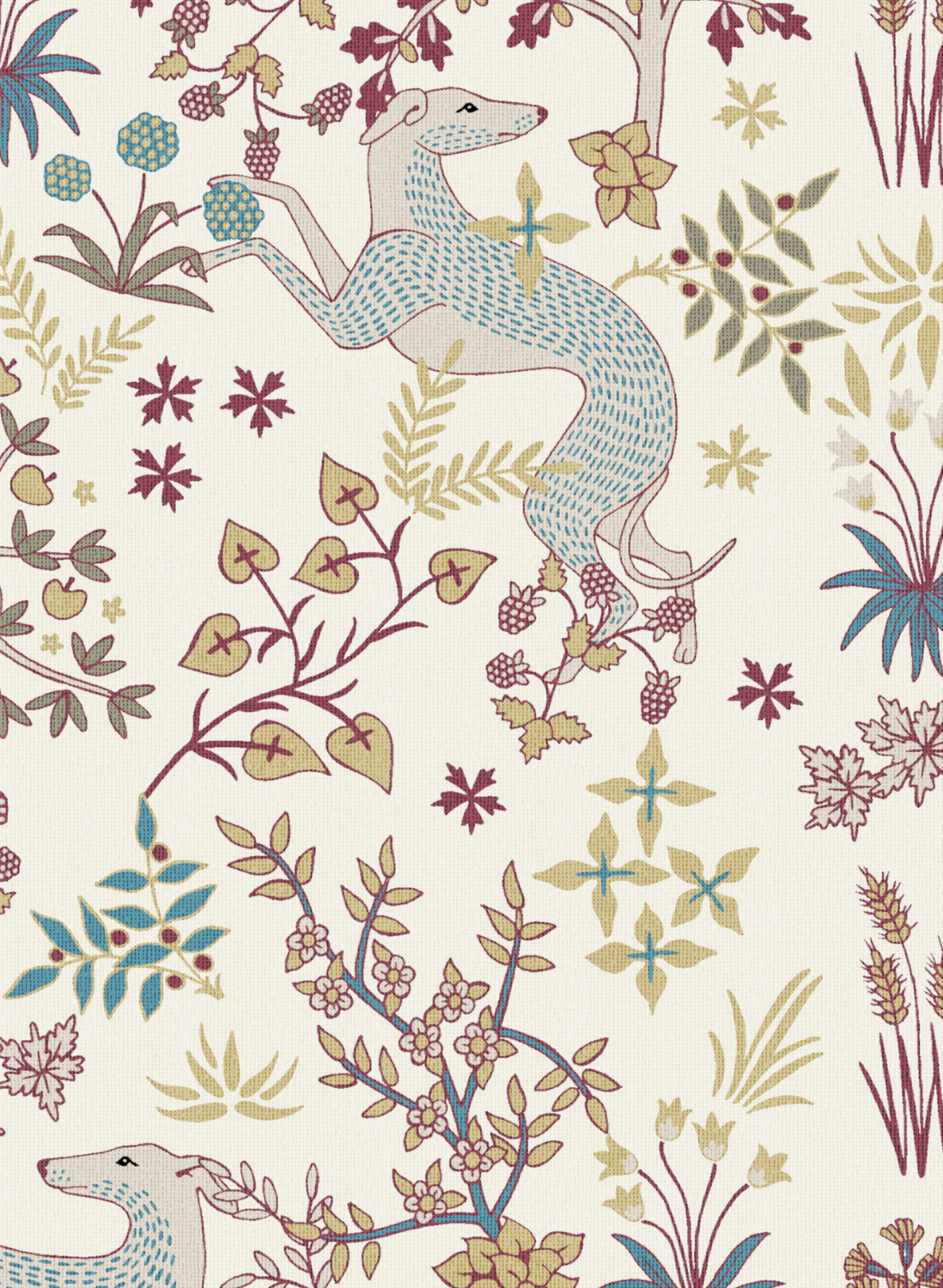 Wandbild Whippet - 9581W