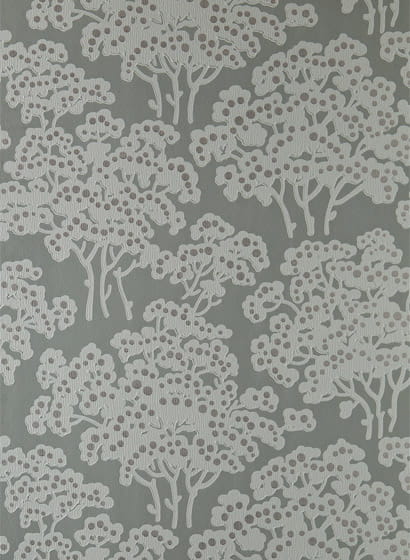 Tapete Hornbeam - Pigeon/ Mizzle/ Silver