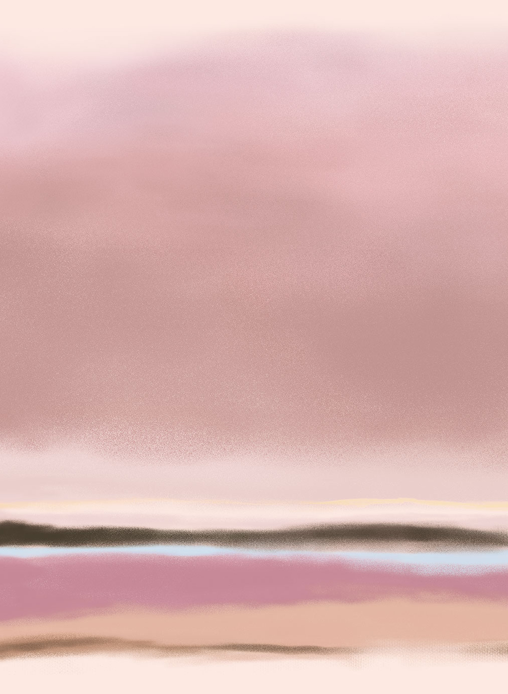 Wandbild Abstract Sunset - 318070