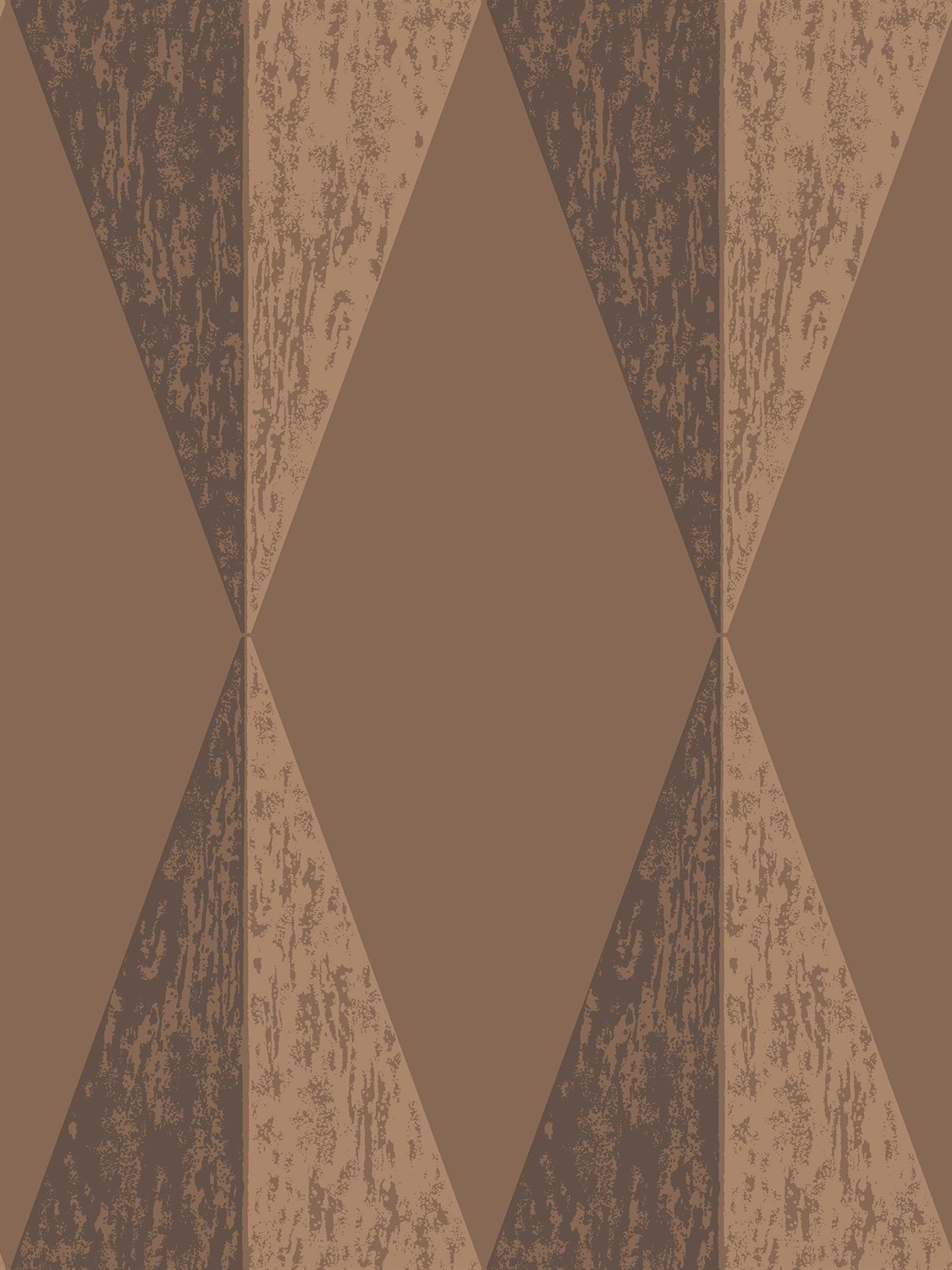 Wallpaper Angled Planes - Bronze