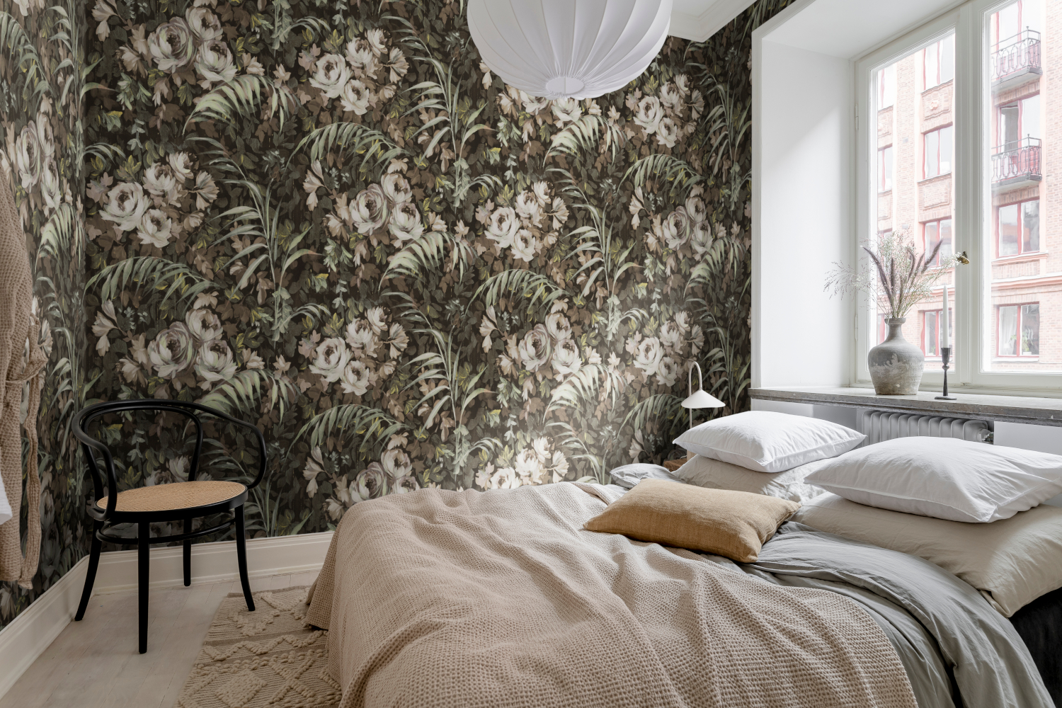 Wandbild Dazzling Foliage - Sand