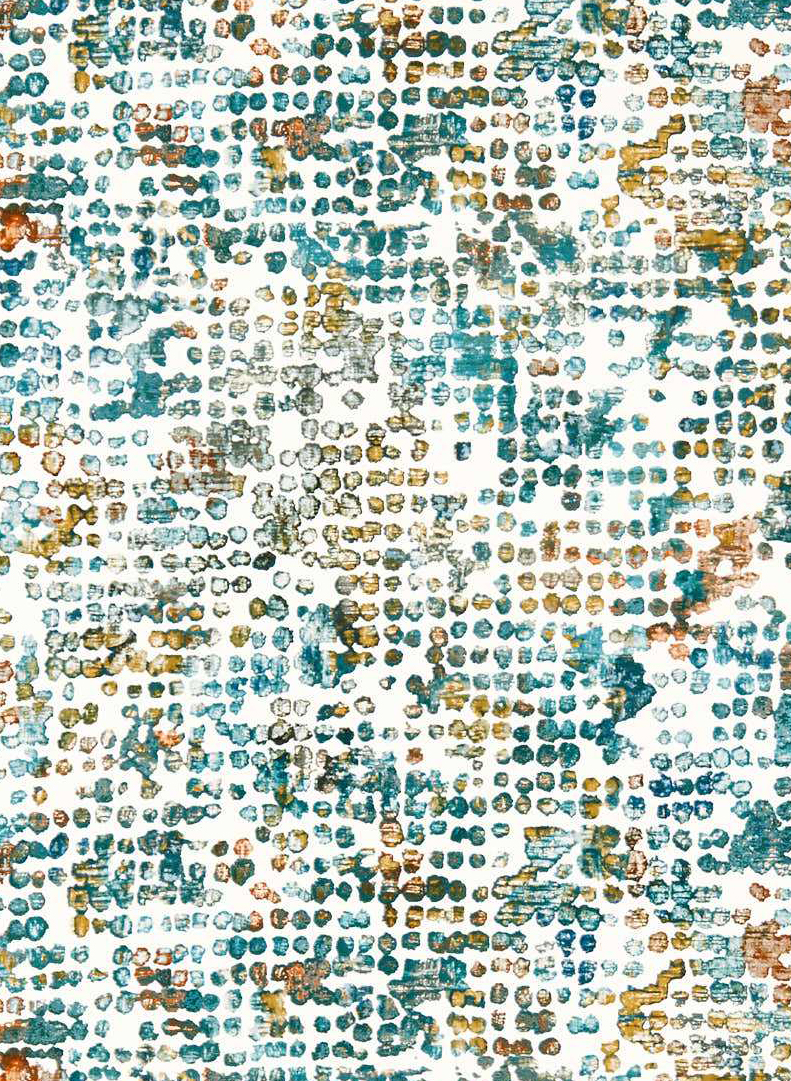 Tapete Scintilla - Teal/ Spice