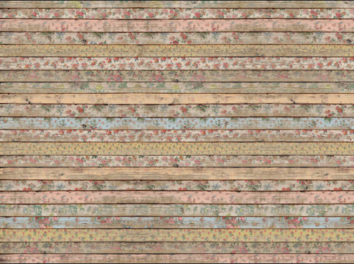 Wandbild Wall Garden - Large