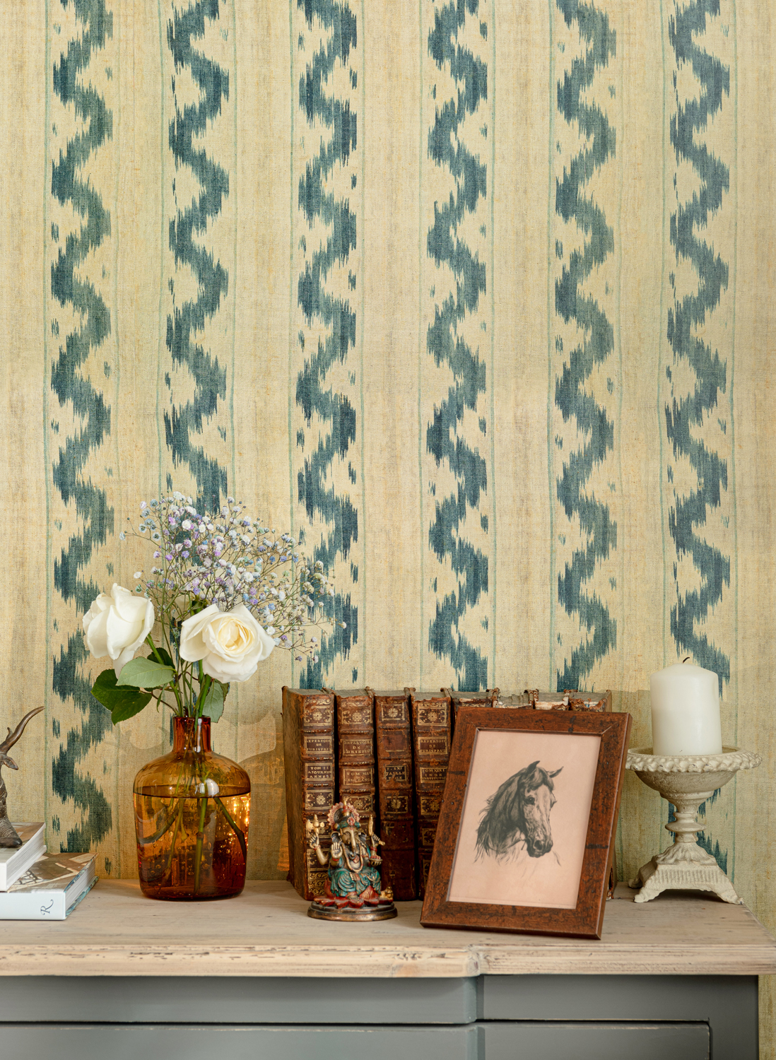 Tapete Vintage Ikat