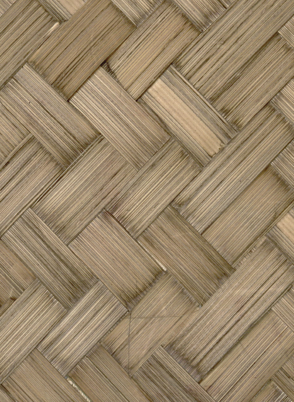 Tapete Bambou Petit Chevron - Fumé