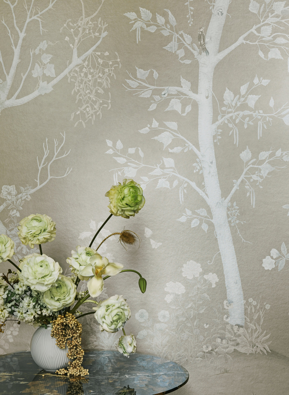 Wandbild Seasonal Woods Silk