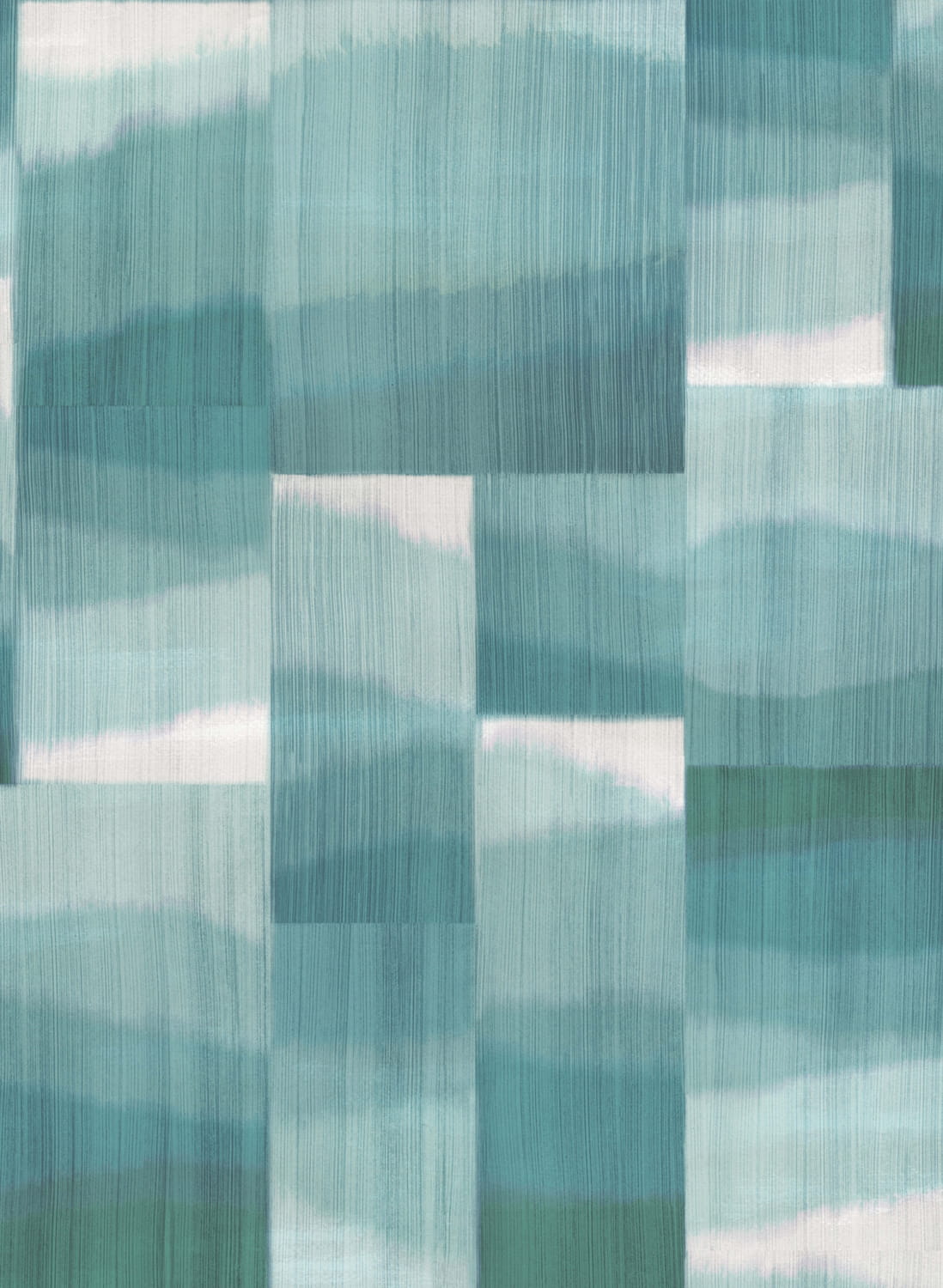 Tapete Kirigami - Teal