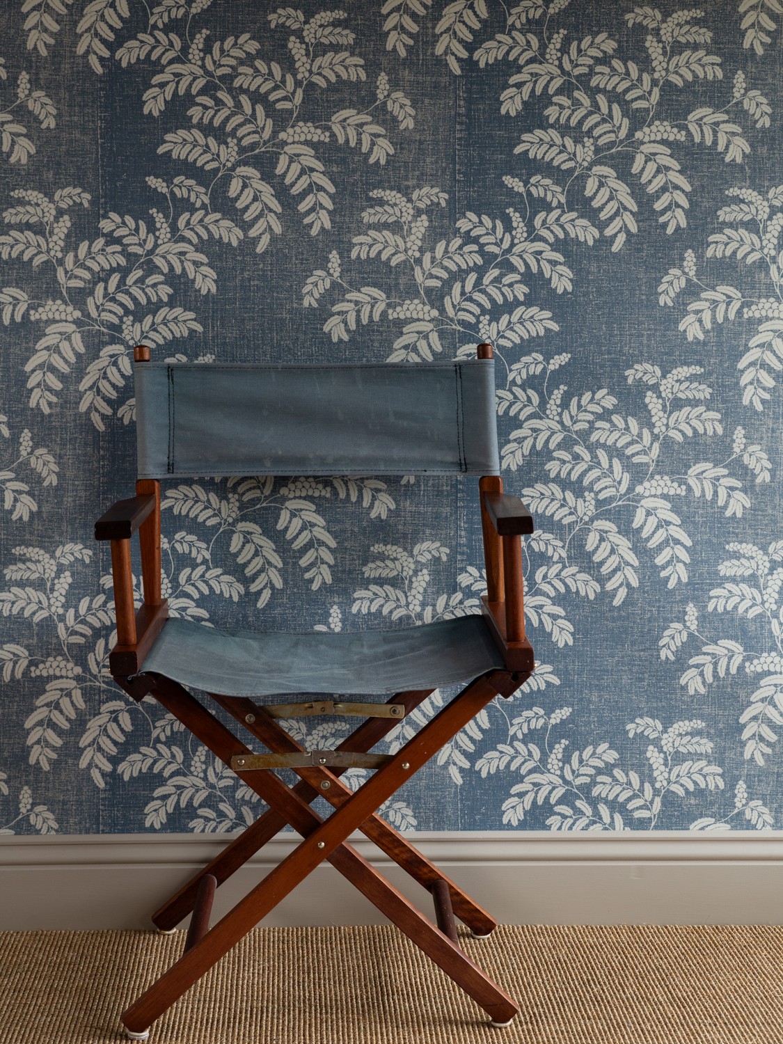 Wallpaper Acacia - Jeans Blue