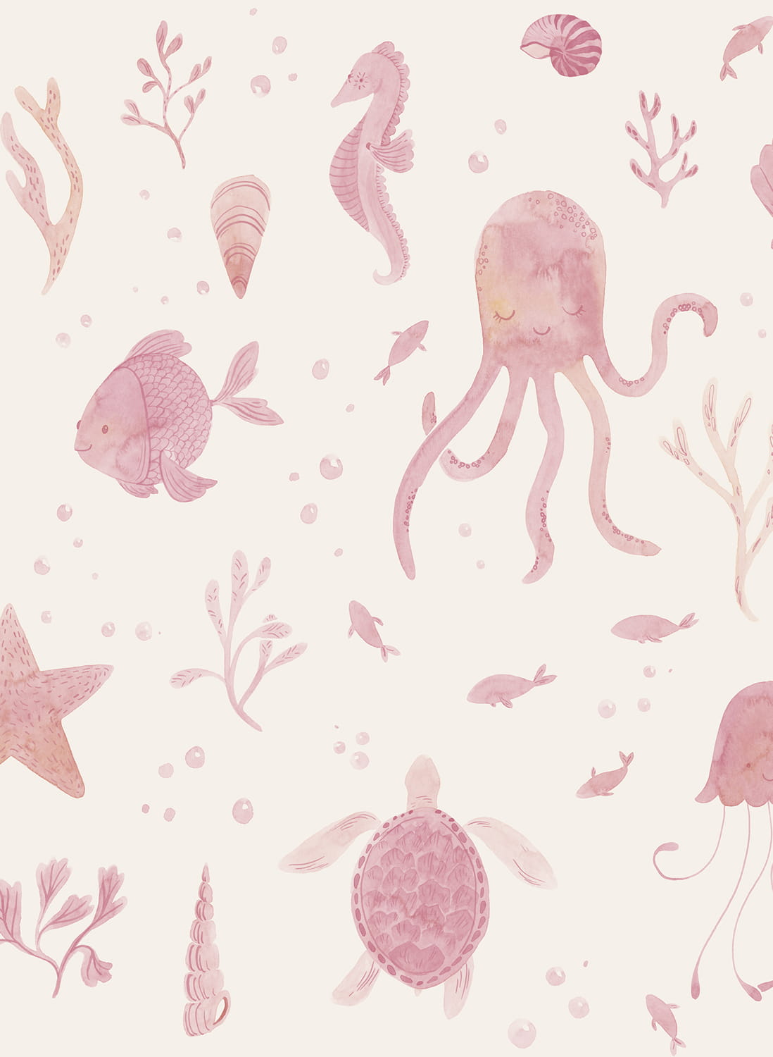 Tapete Della - Pink
