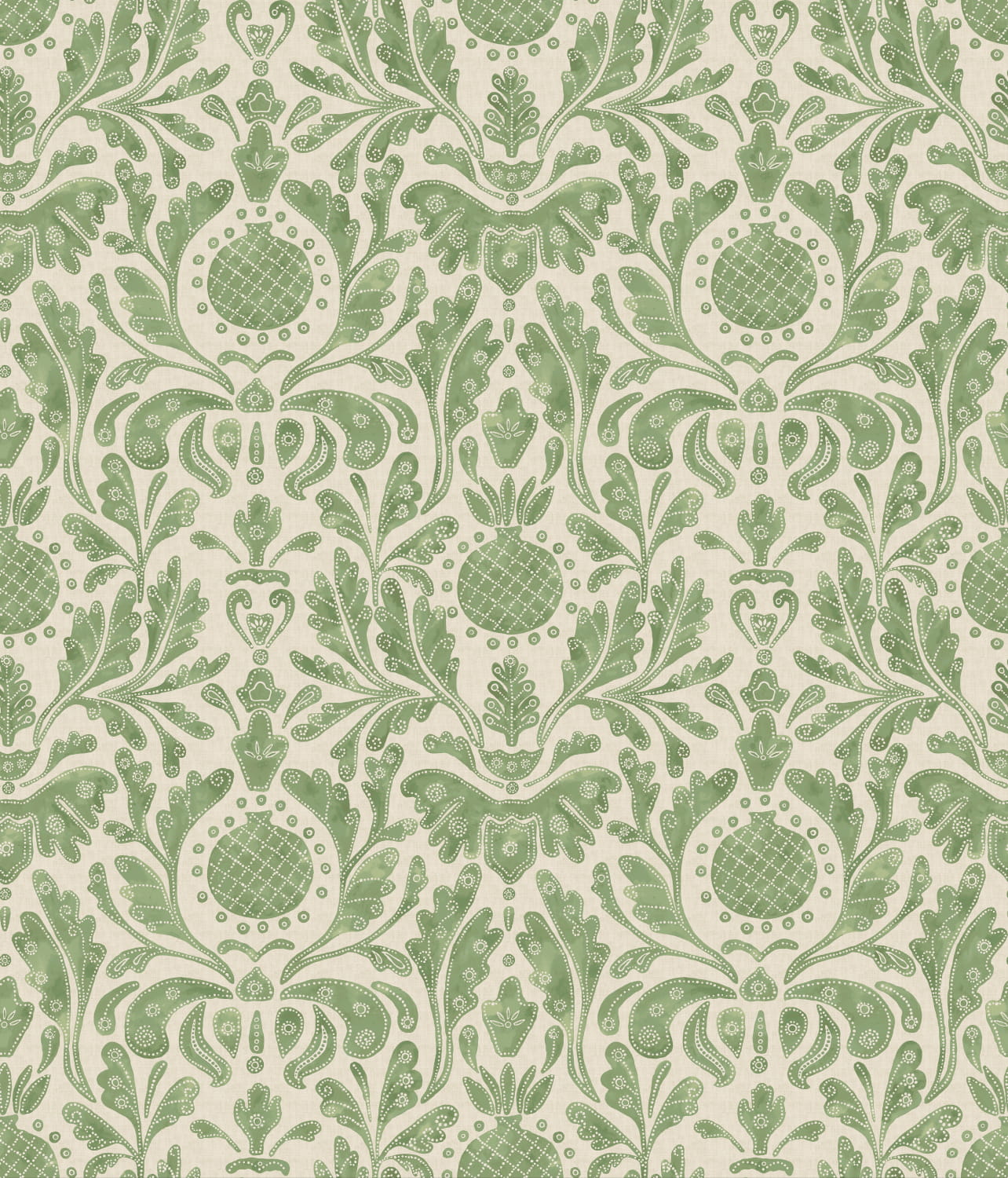 Tapete Castellane - green