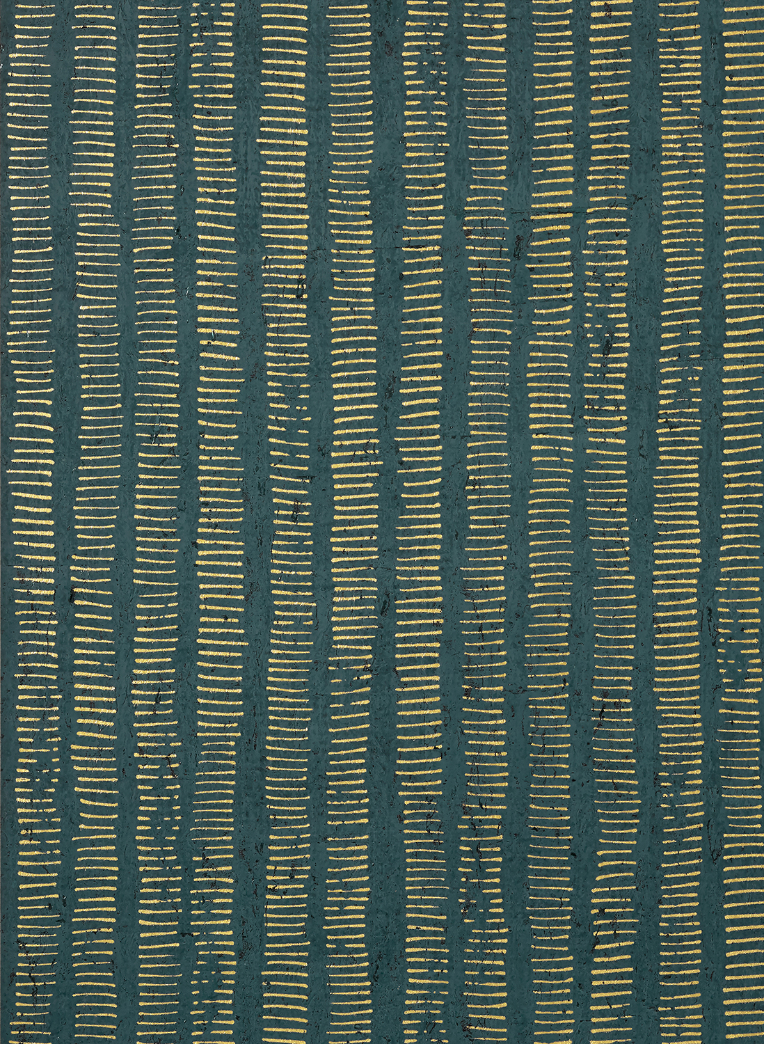 Tapete Cork Forest - Peacock Blue