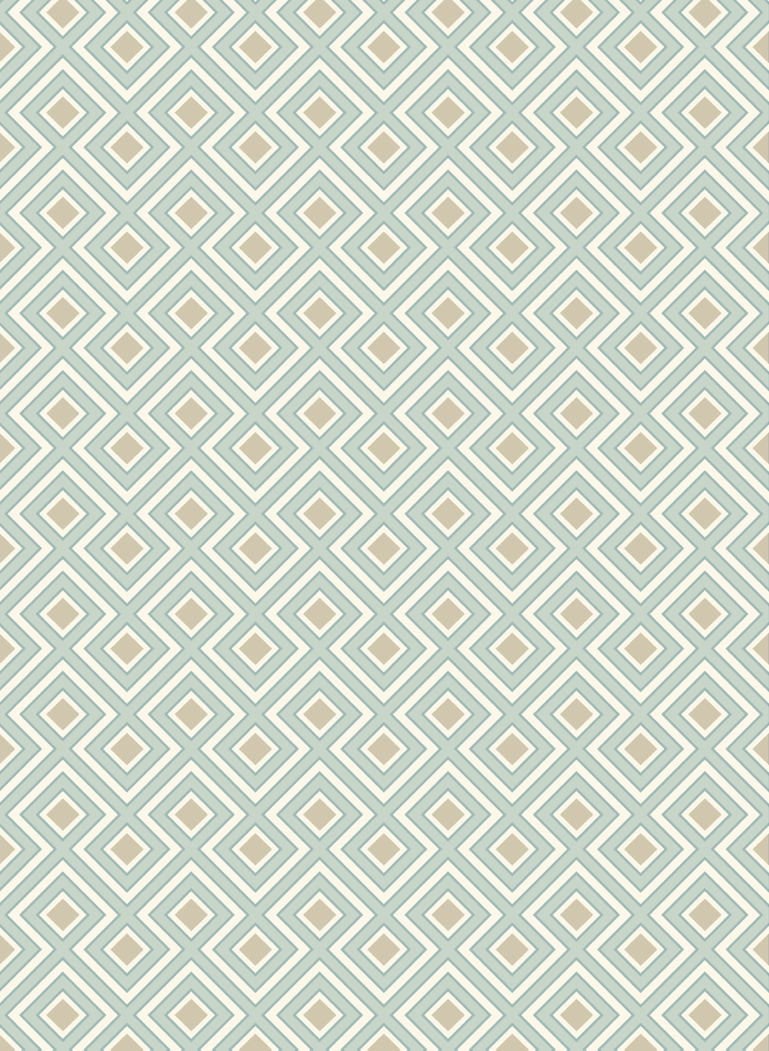 Tapete La Fiorentina Small - Aqua