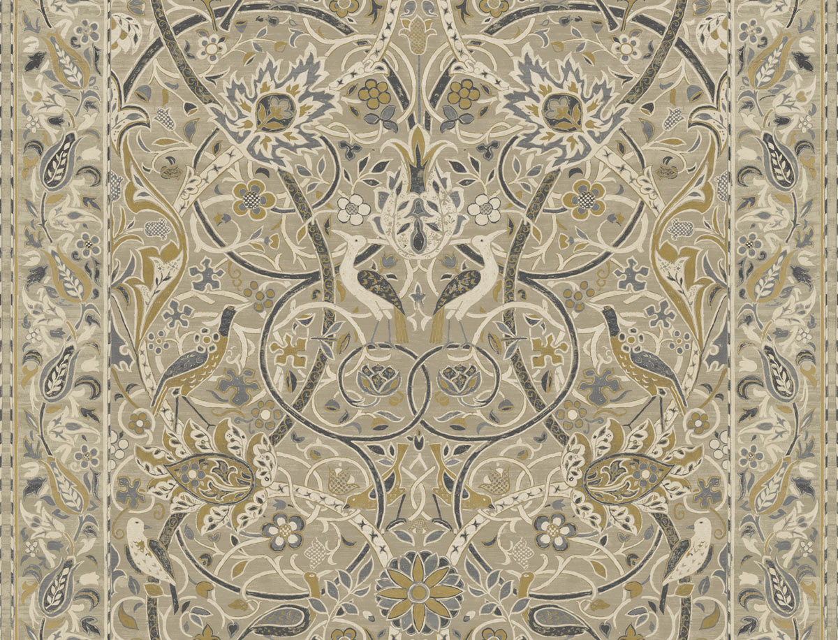Tapete Bullerswood - Stone/ Mustard