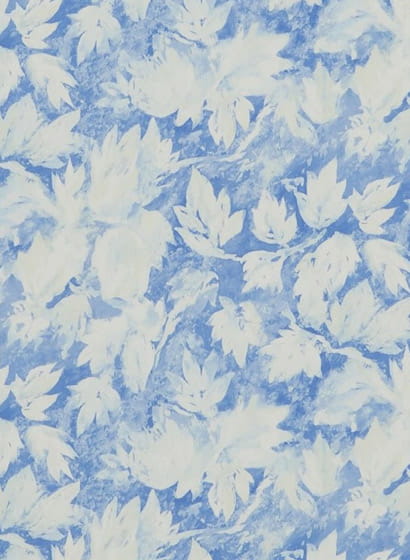 Tapete Fresco Leaf - Indigo