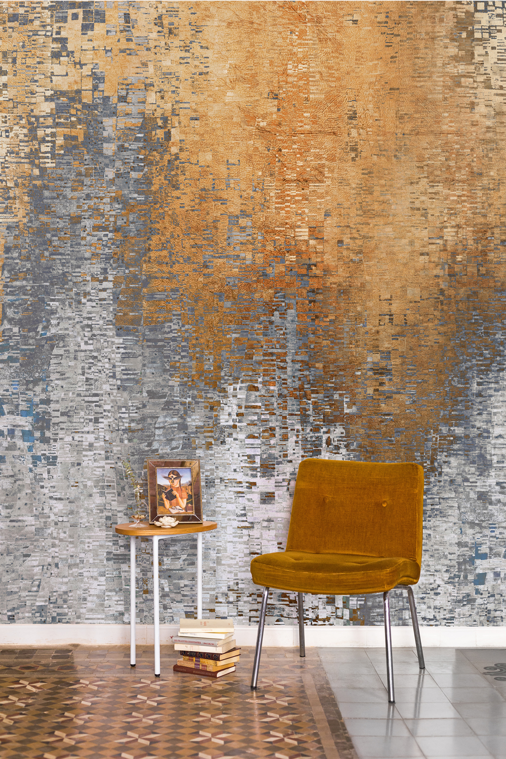 Wandbild Gustave - White