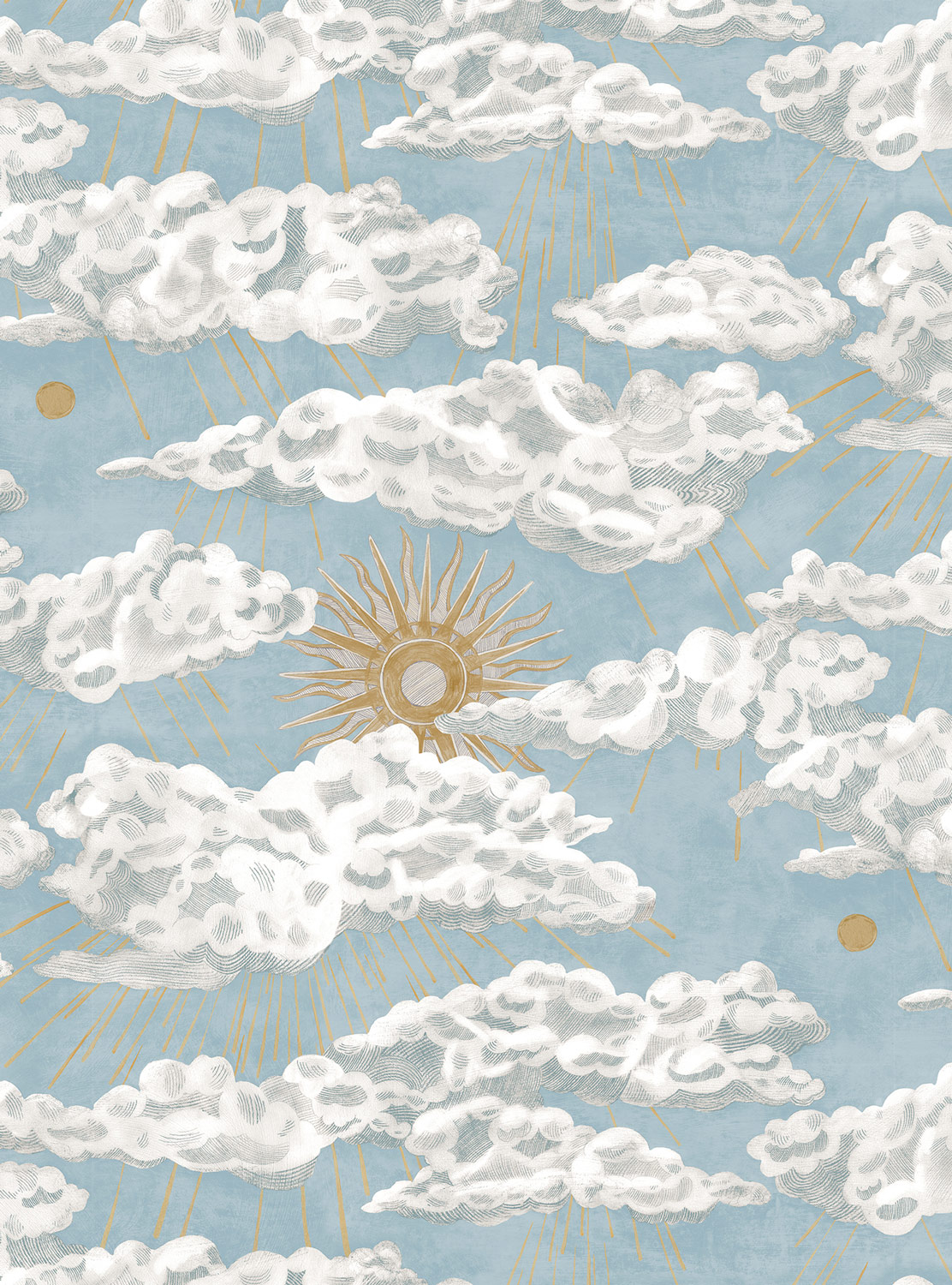 Tapete Cumulus Sol - Light Blue