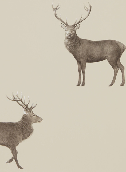 Tapete Evesham Deer - Birch