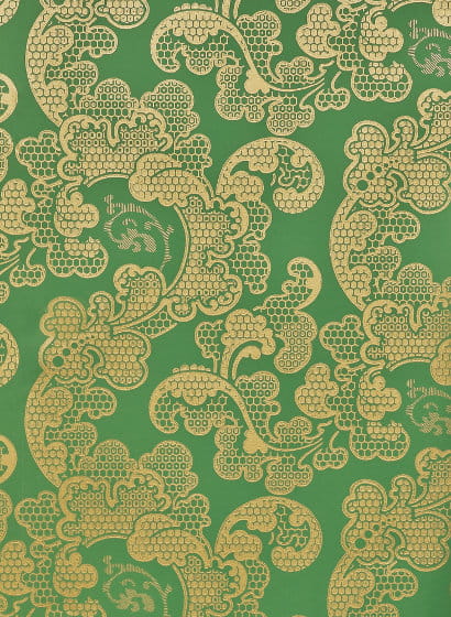 Tapete Eugénie - Vert Doré