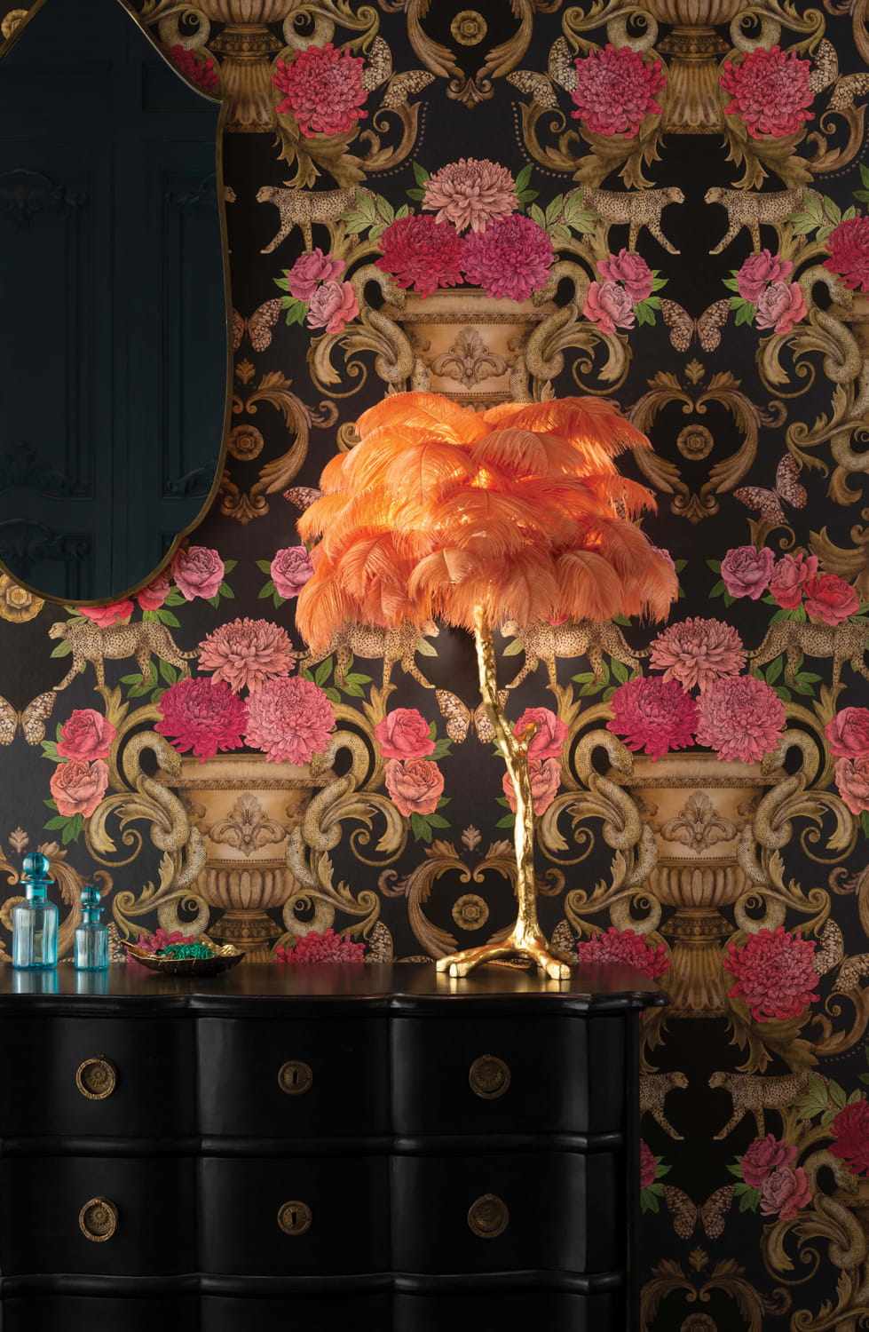 Wallpaper Chateau - Noir