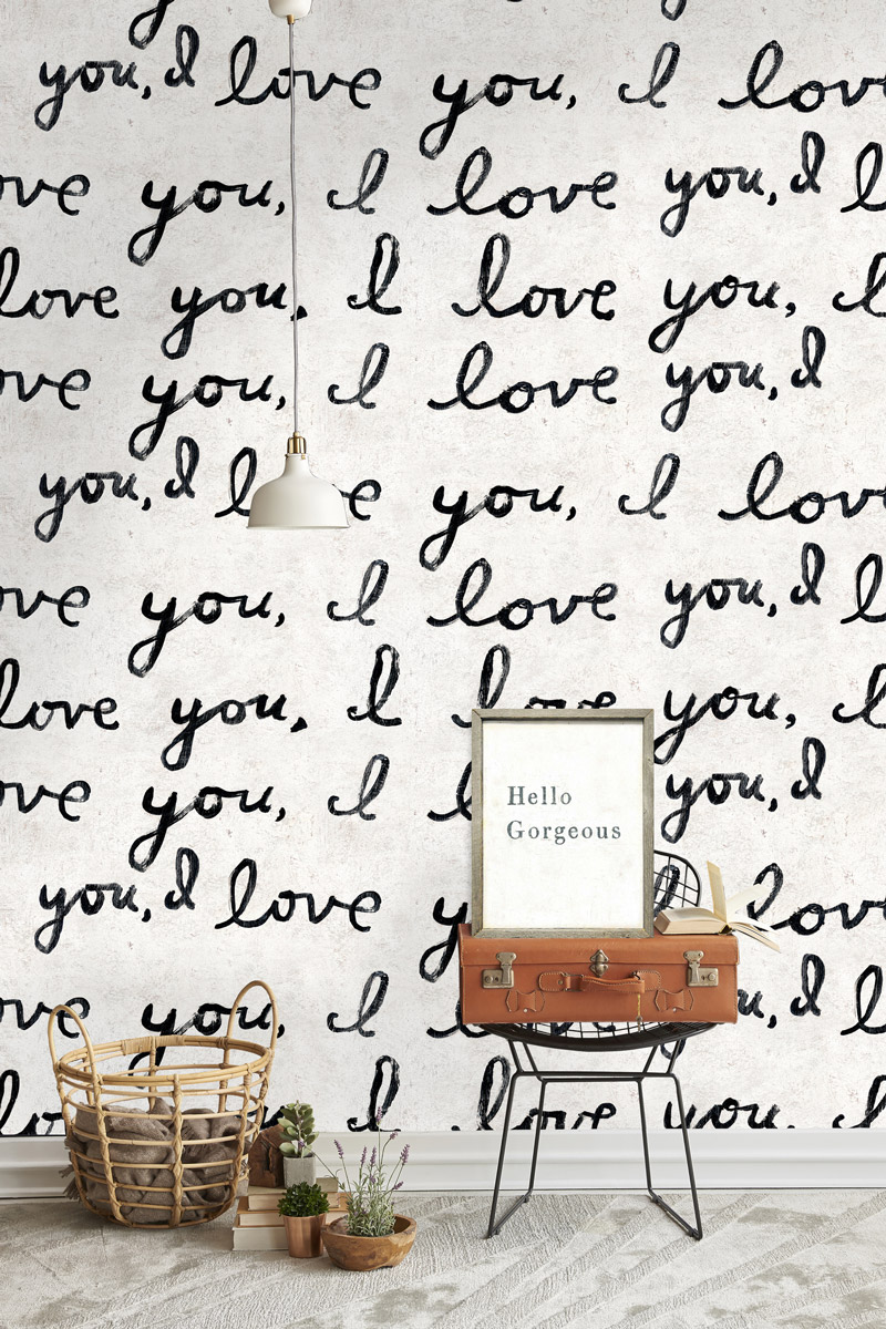 Tapete I Love You - WP20272