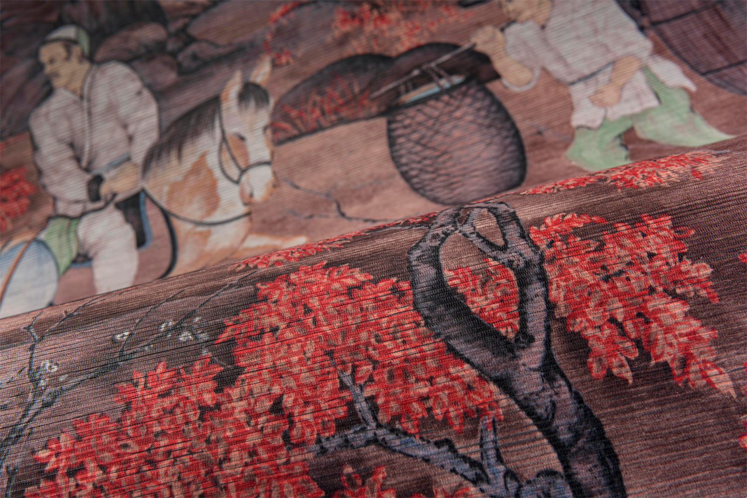 Tapete Toile de Tibet - Rust