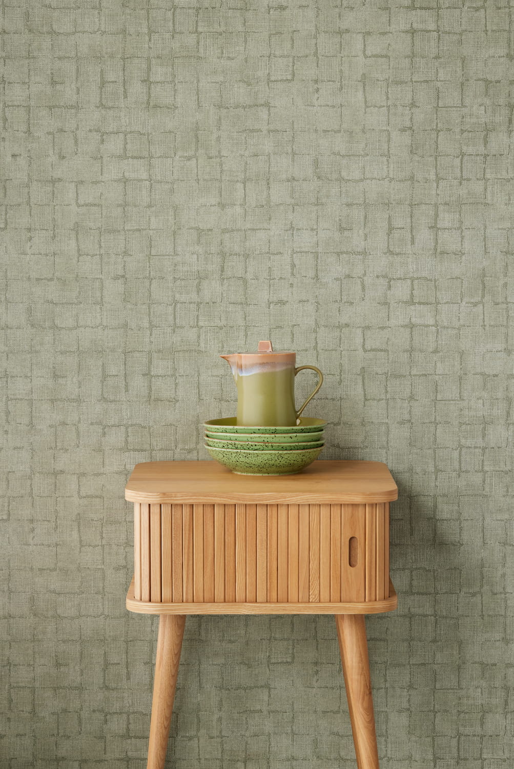 Tapete Rustic Blocks - 333454