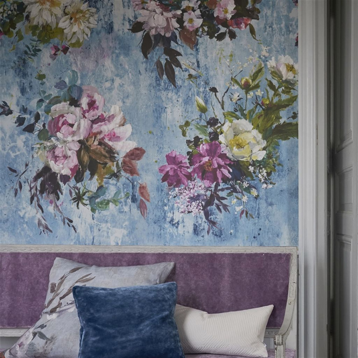 Wandbild Aubriet - Slate Blue