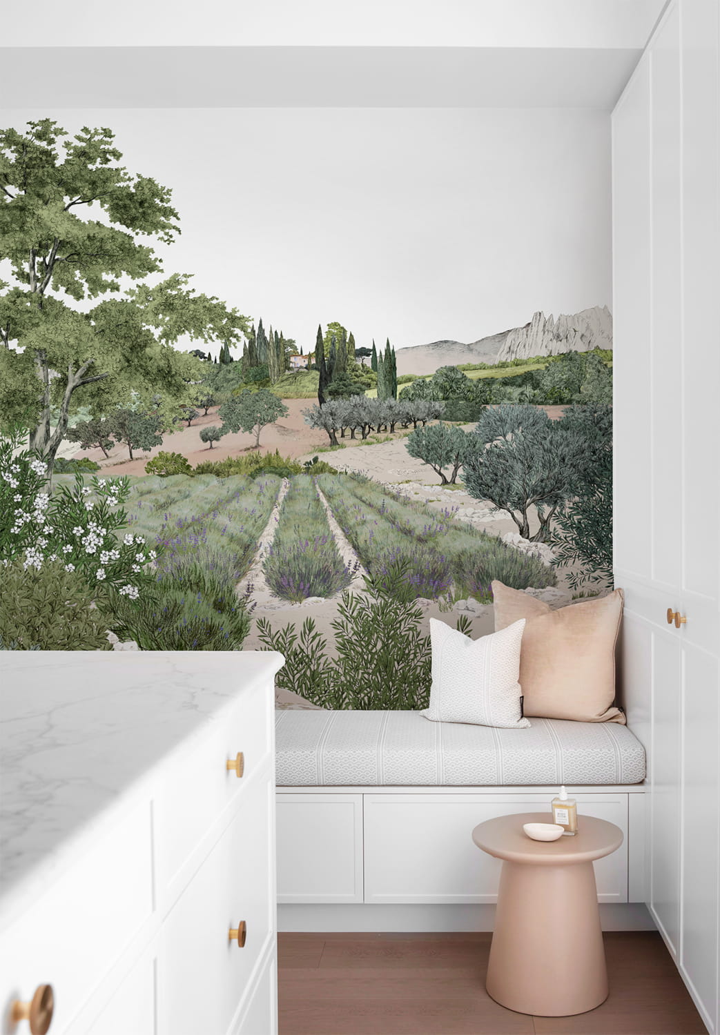 Wandbild Provence - Printemps Panel A