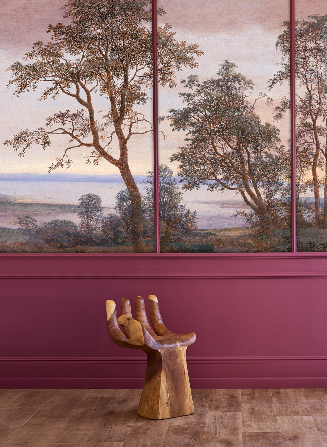 Wandbild Vista