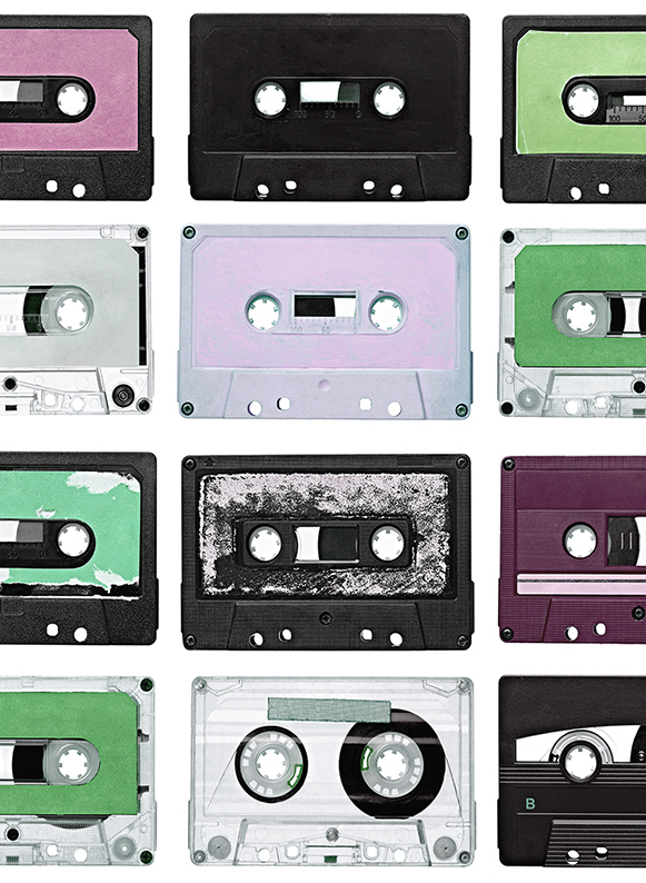 Tapete Casette Tape - Purple Rain