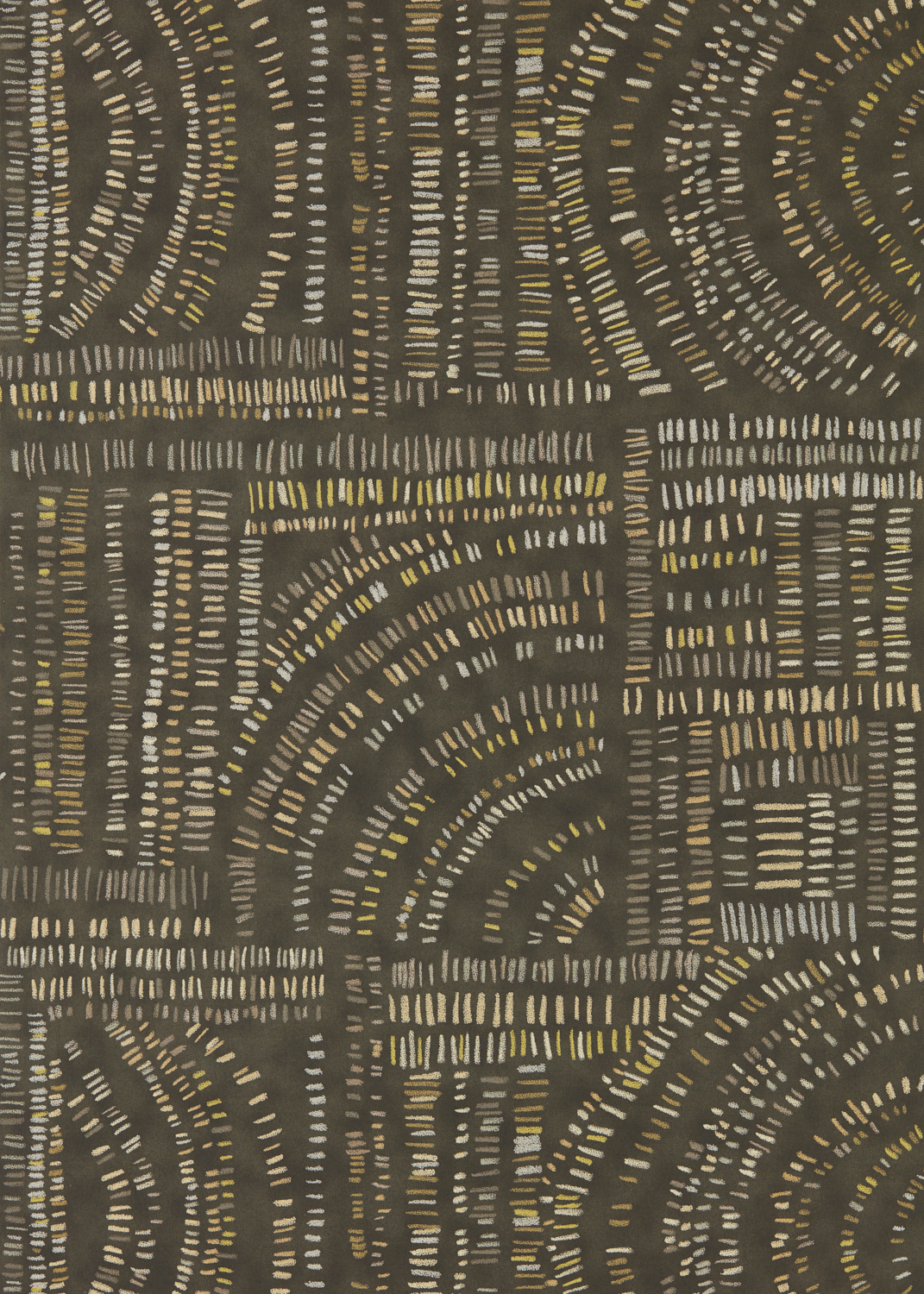 Tapete Frescoes - Charcoal/ Chalk/ Limestone