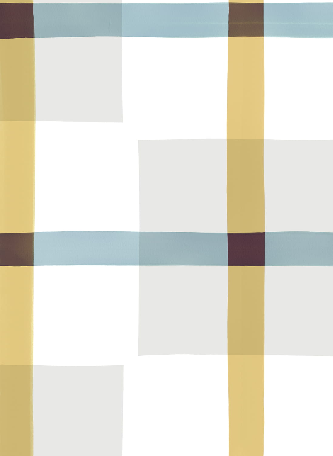 Wandbild Outside The Box - Yellow & Gray