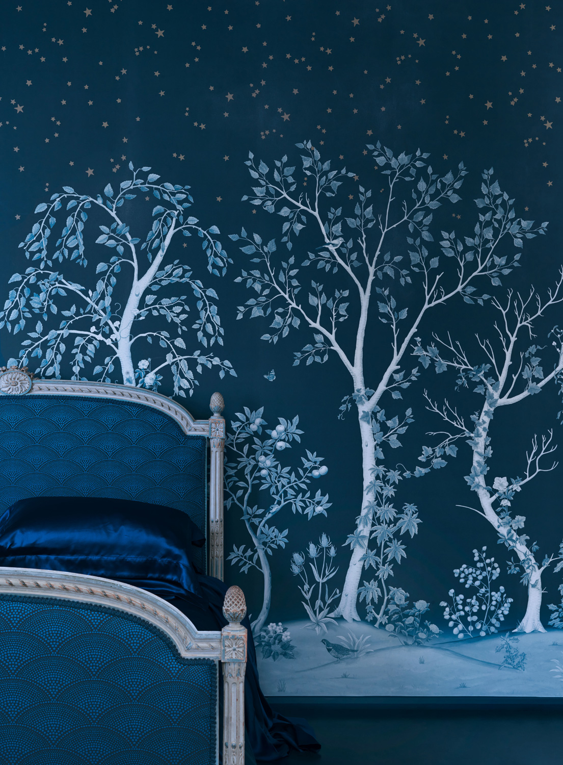 Wandbild Seasonal Woods - Midnight