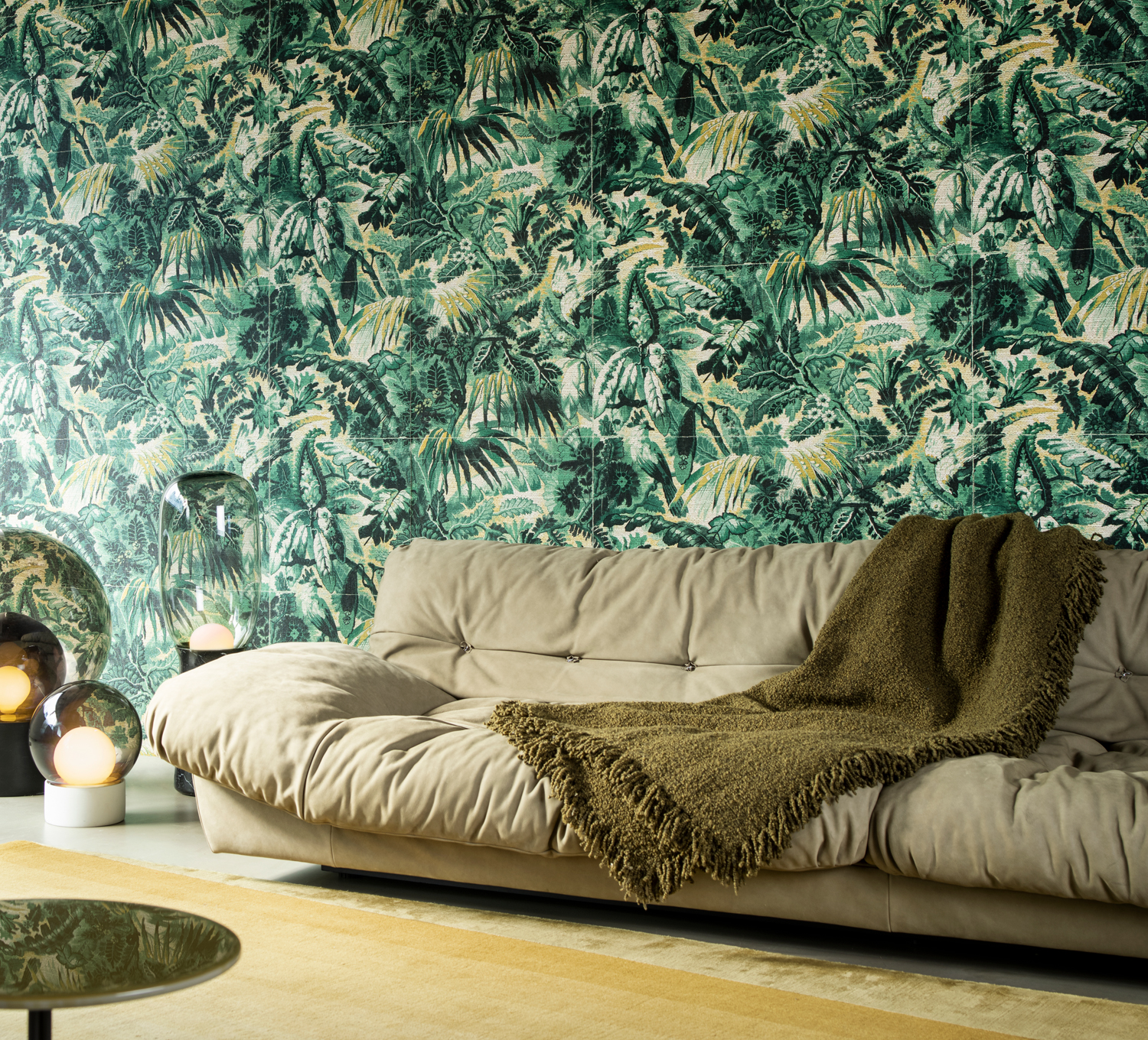 Tapete Tropicali - Lemony Green