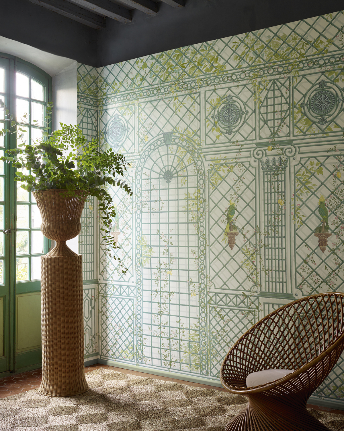 Wandbild L'Orangerie - Paon