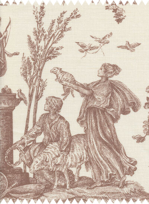 Fabric Toile Baptiste - Marron