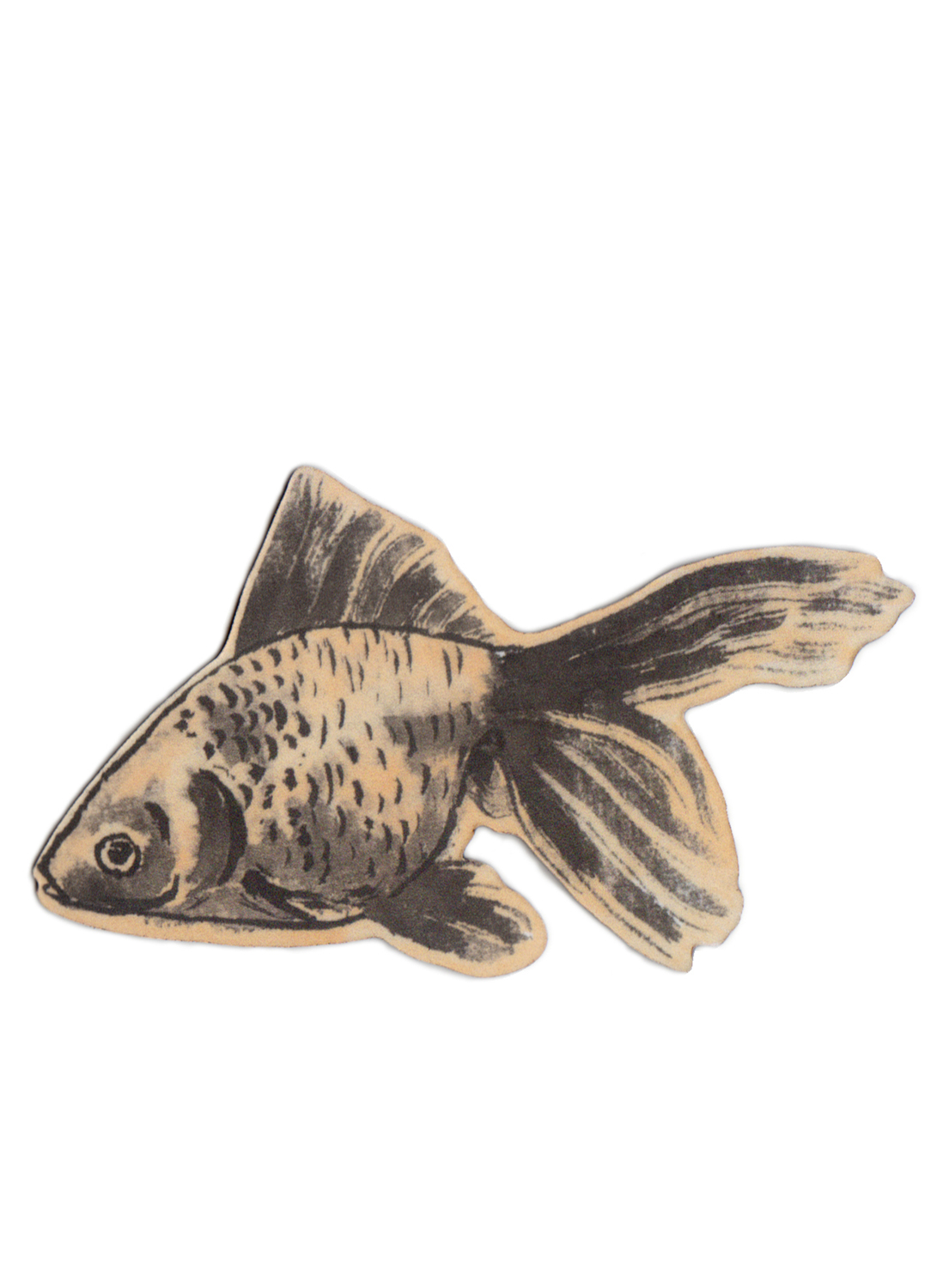 Magnet Yellow Gold Fish