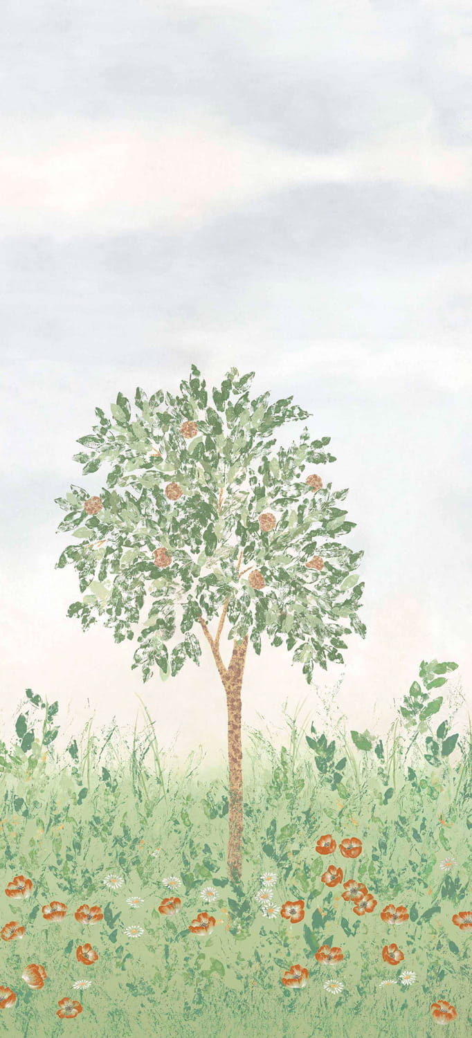 Wandbild Fresco - Naturel Panel B